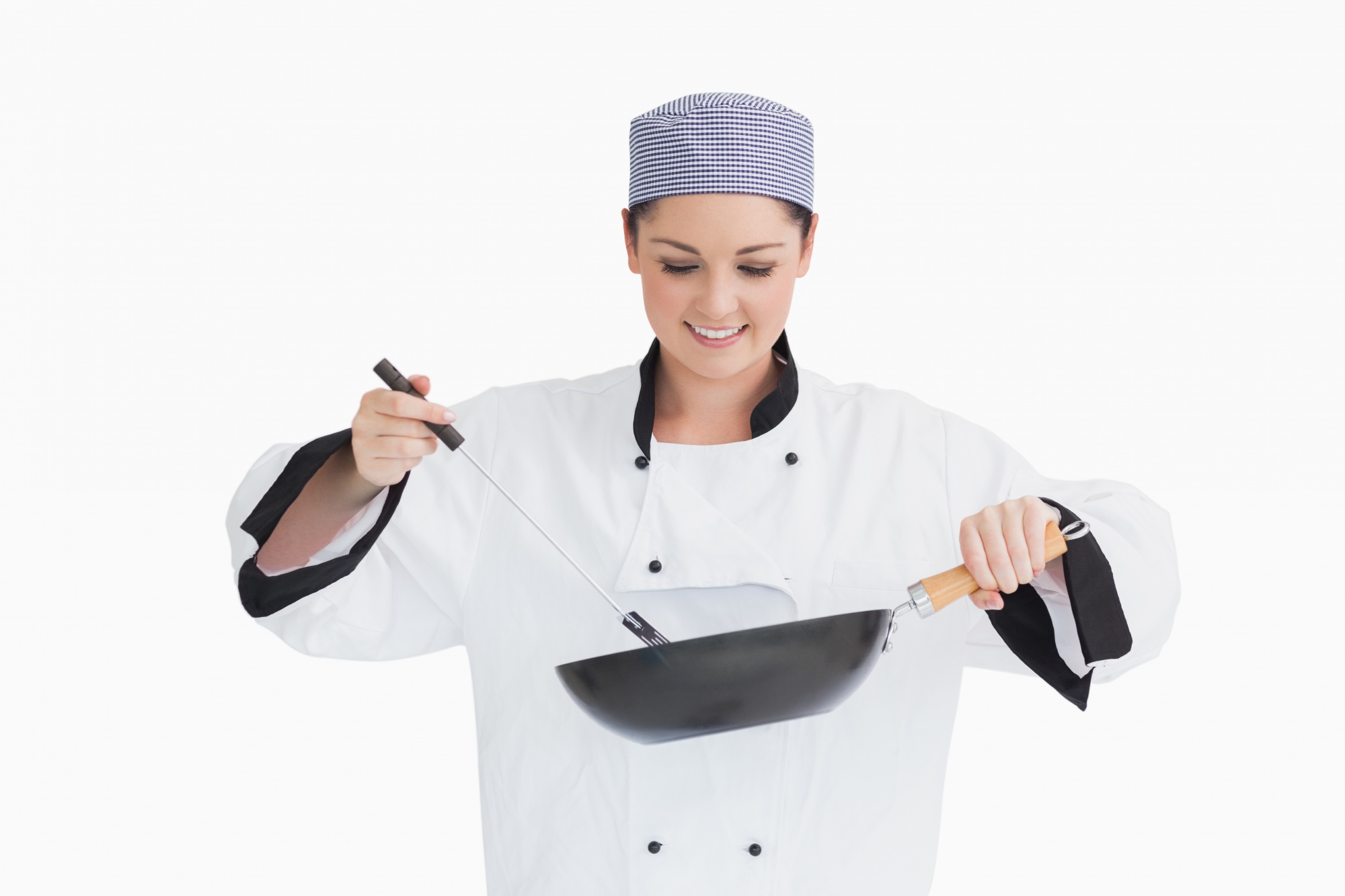 Instructor demonstrating a quick sear technique